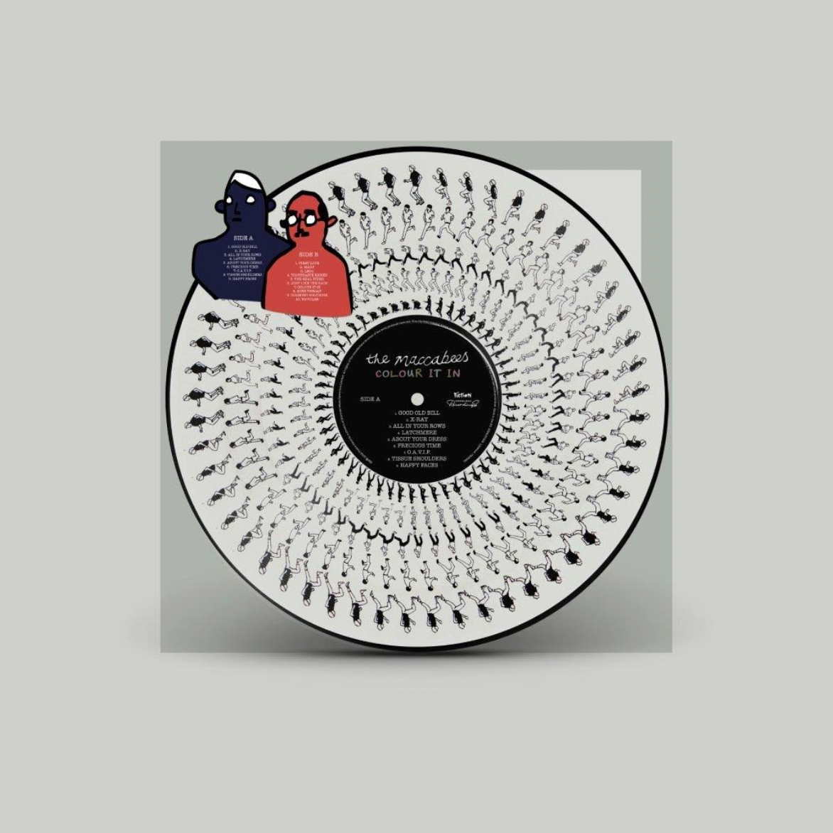 The Maccabees 'Colour It In' Zoetrope Picture Disc LP