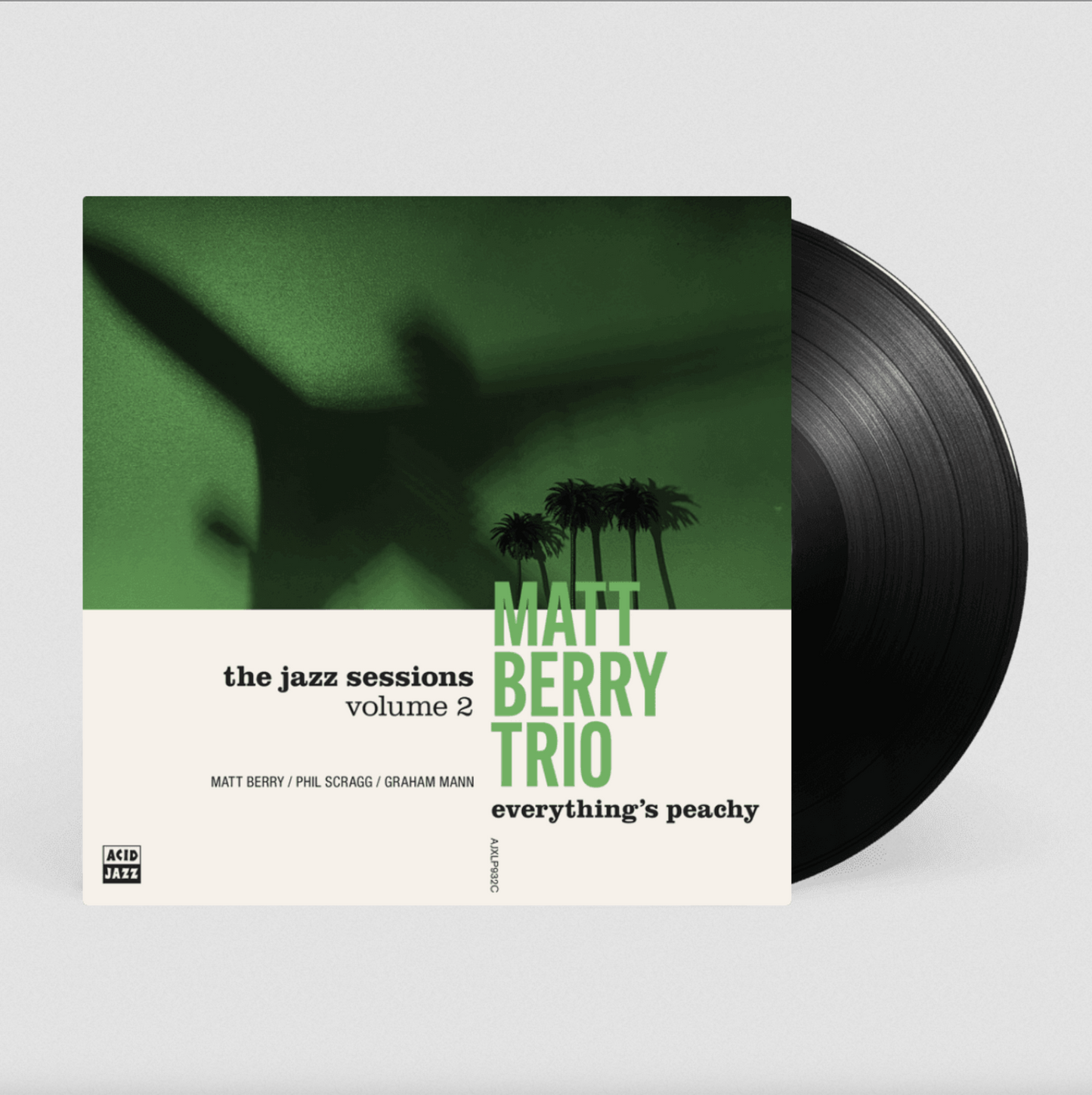 Matt Berry Trio 'Everything's Peachy' LP