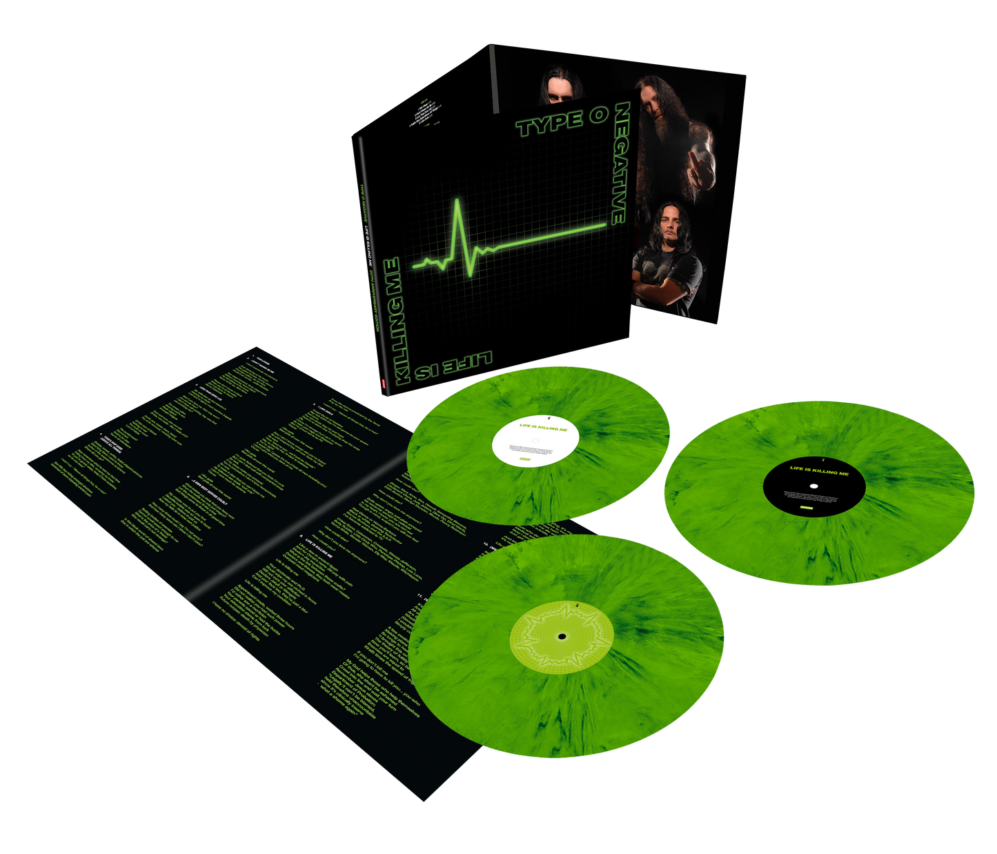 Type O Negative 'Life Is Killing Me' 3xLP