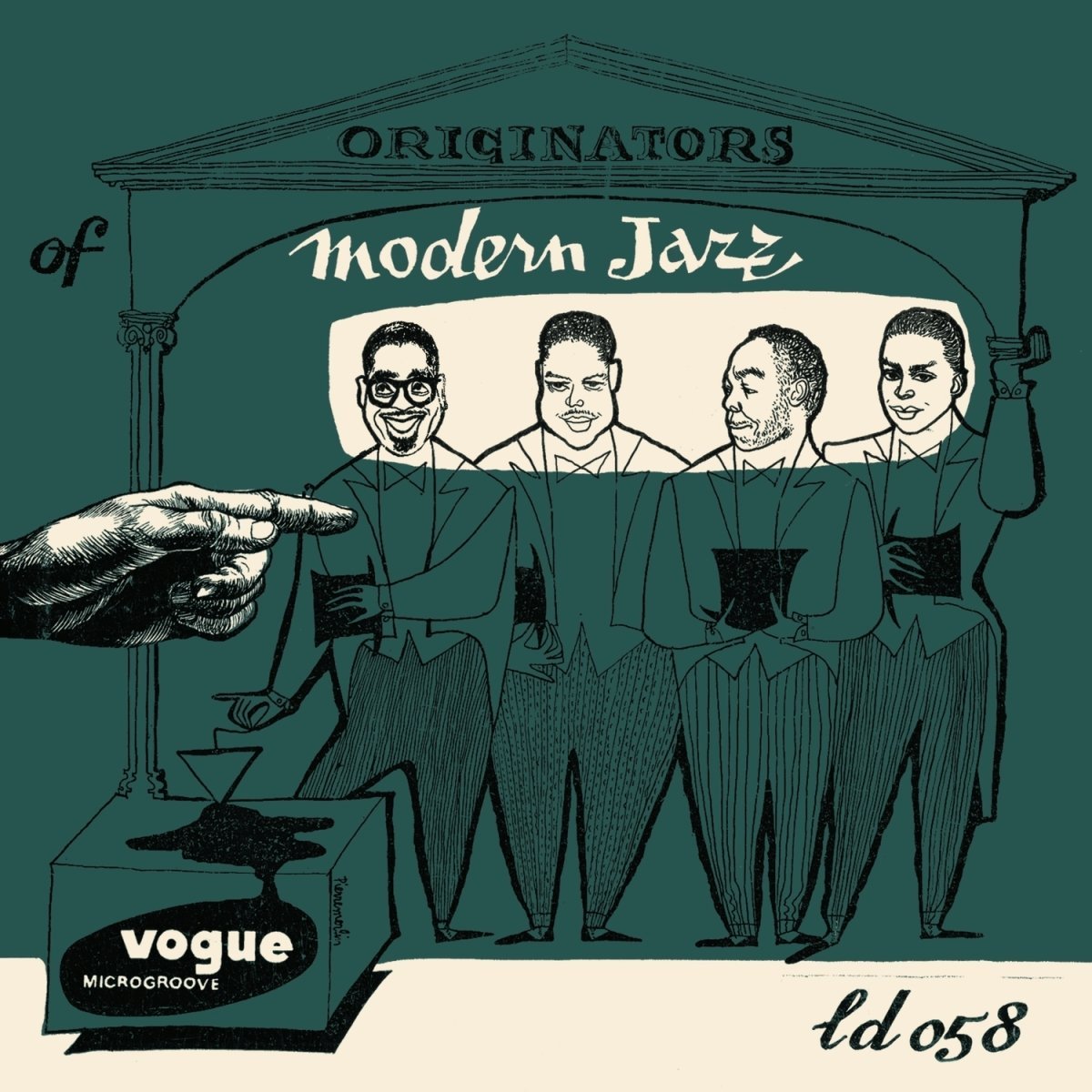 Dizzy Gillespie / Charlie Parker / Miles Davis / Fats Navarro 'Originators Of Modern Jazz' LP