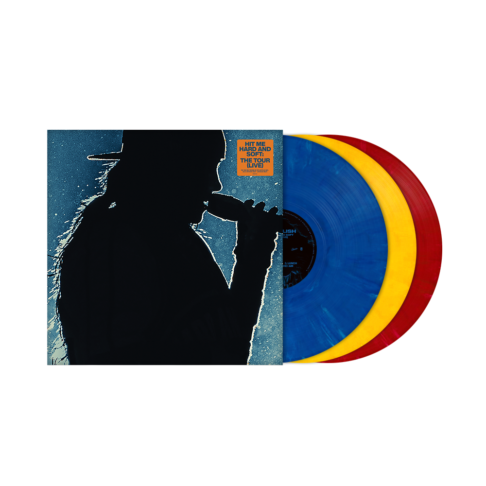 Billie Eilish 'HIT ME HARD AND SOFT: The Tour (Live)' 3xLP