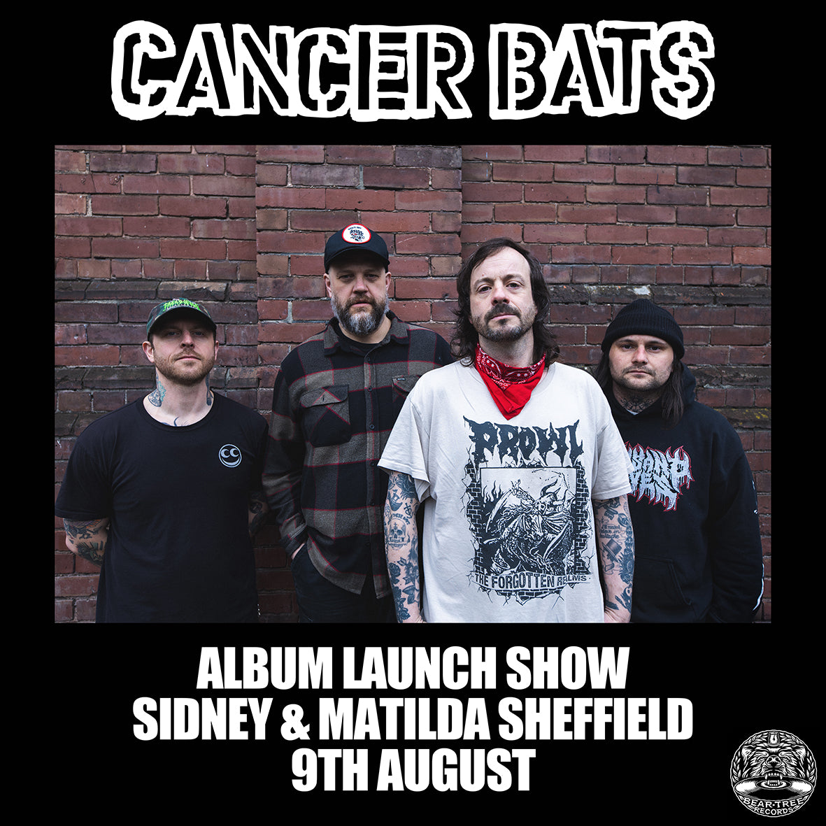 Cancer Bats - Album Launch Show At Sidney & Matilda - 9th August
