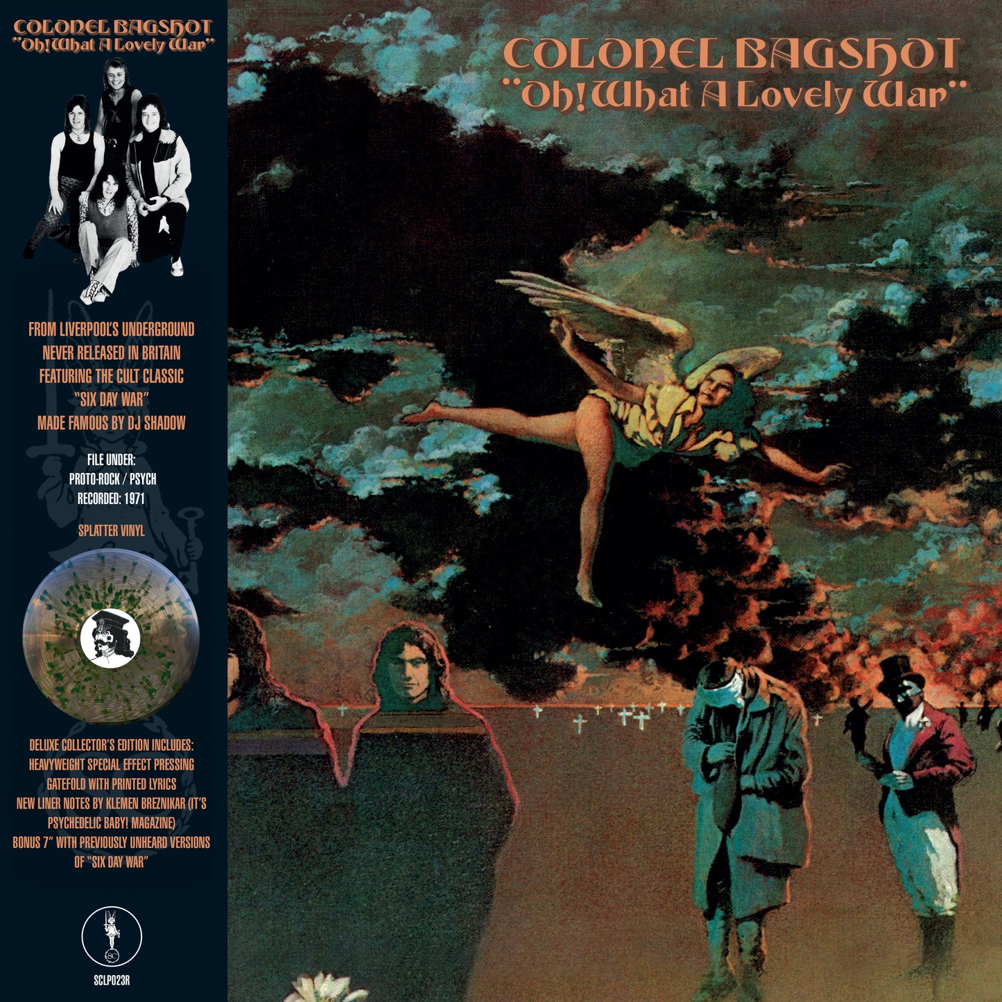 Colonel Bagshot / Brian Farrell - Oh! What A Lovely War (+ Six Day War 7") LP + 7"