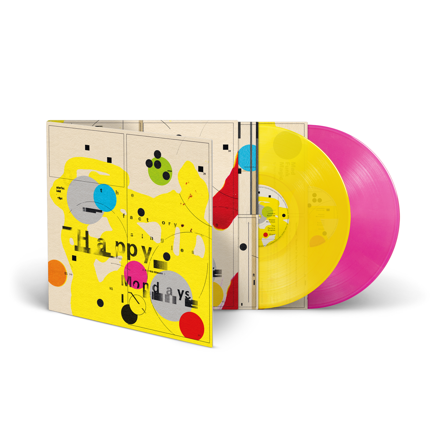 Happy Mondays 'The Factory Singles' 2xLP
