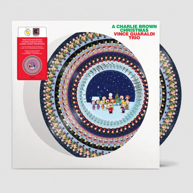 Vince Guaraldi 'A Charlie Brown Christmas (Zoetrope Picture Disc)' LP