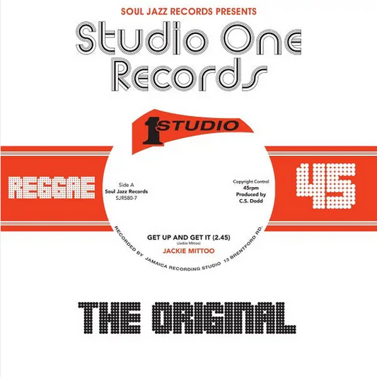 Jackie Mittoo 'Get Up and Get It / Keep On Dancing' 7"