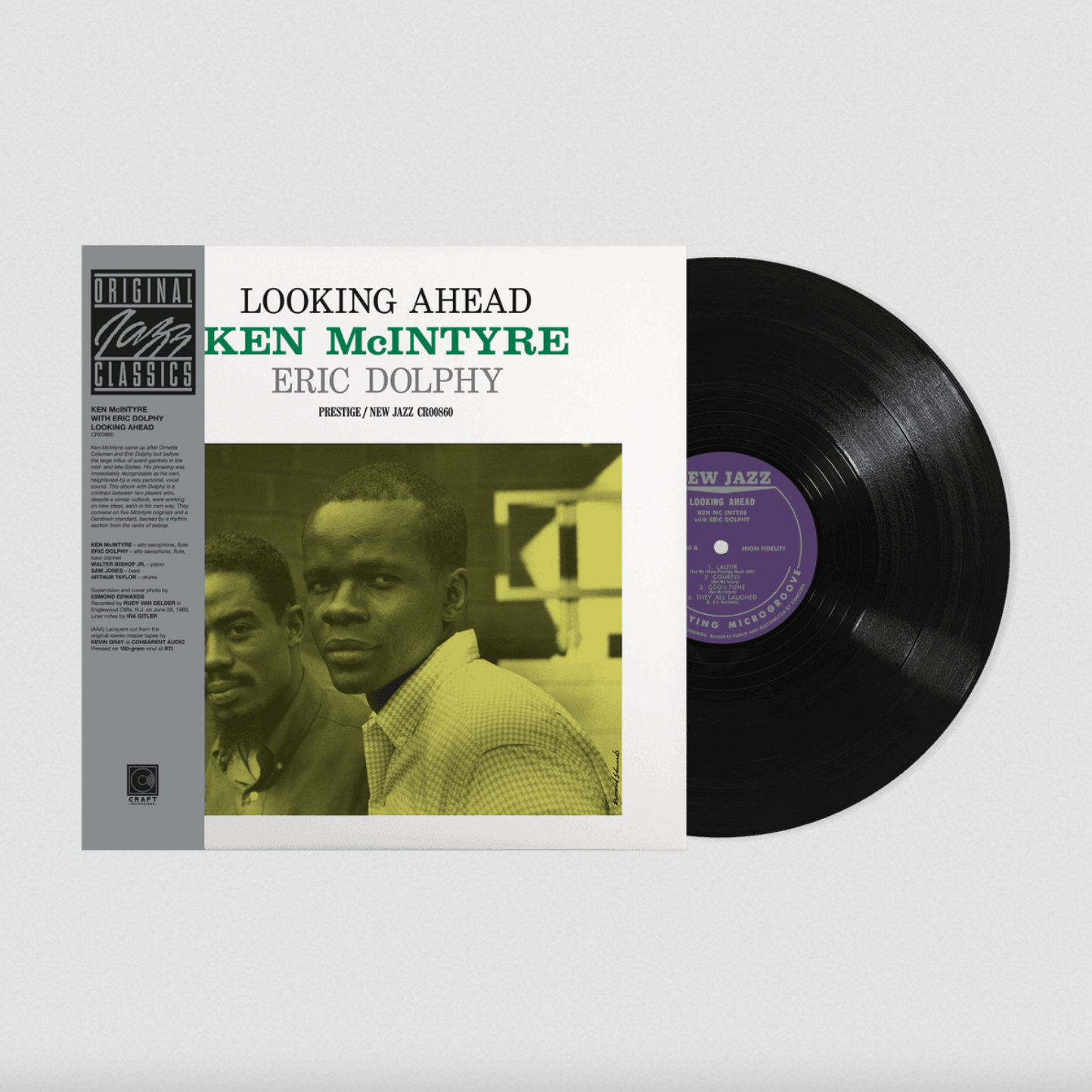 Ken McIntyre and Eric Dolphy 'Looking Ahead' LP