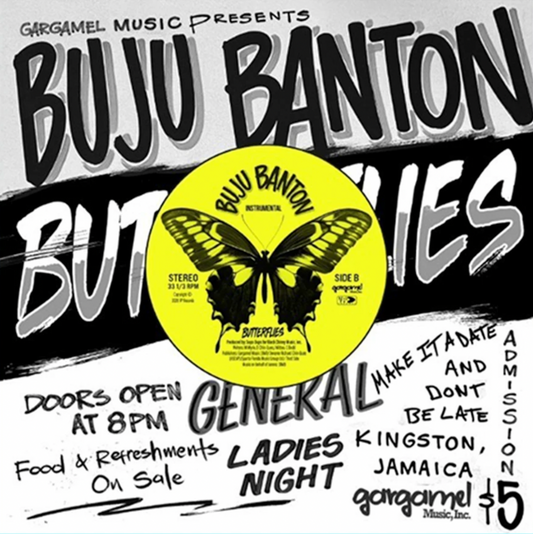 Buju Banton 'Butterflies' 7"