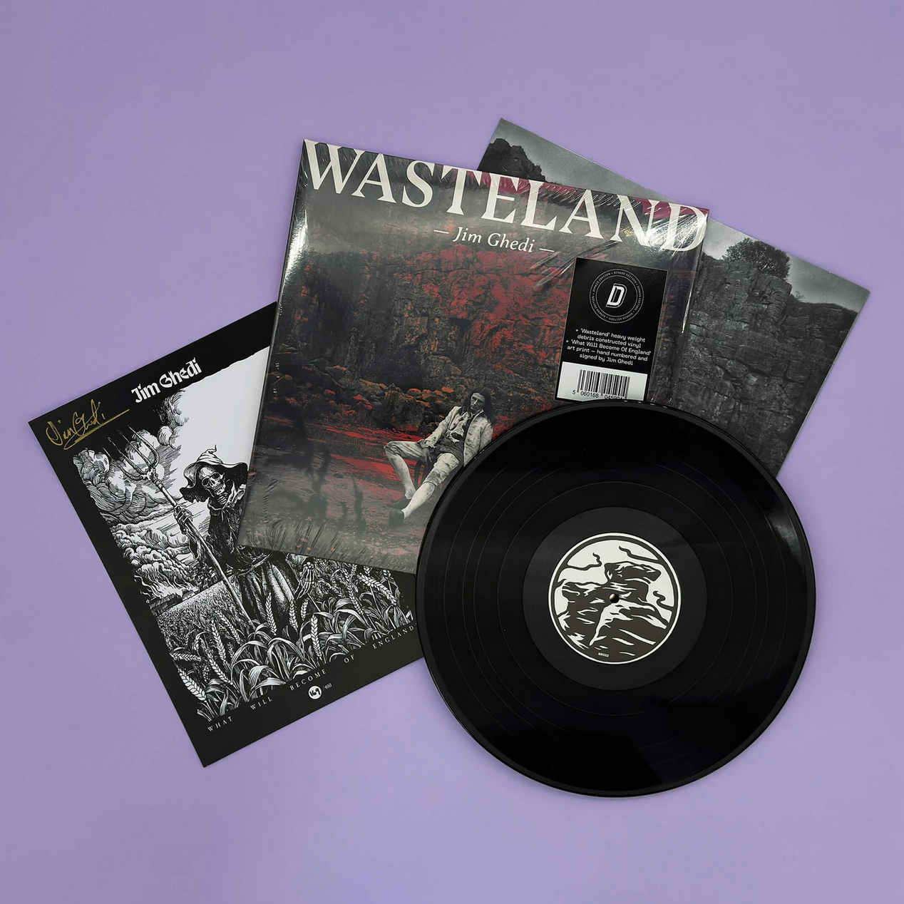 Jim Ghedi 'Wasteland' LP (*SIGNED*)